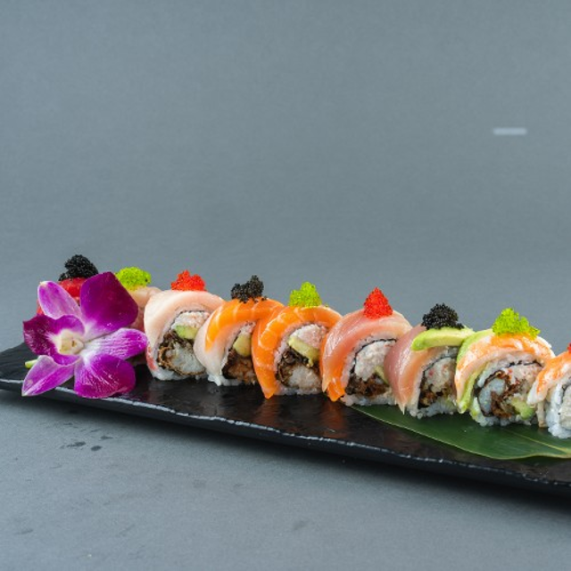 Rainbow Spider Roll.