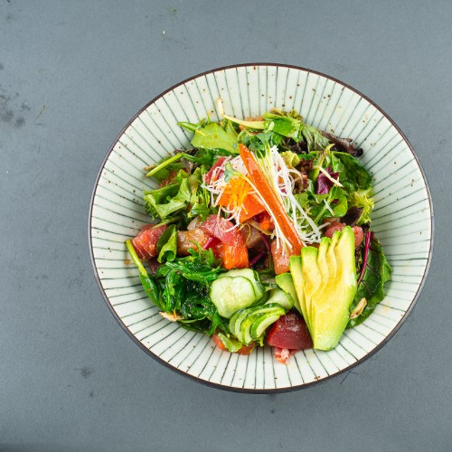 Ahi Poke Salad.